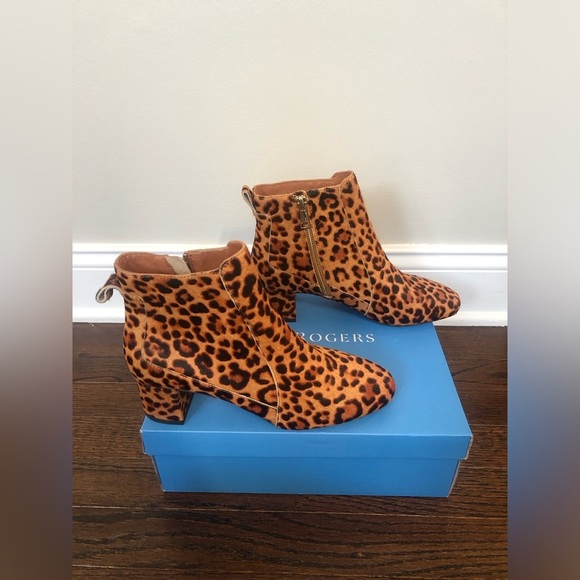 Jack Rogers Women’s 6.5M Berkley Bootie in Leopard  - BRAND NEW!! - Picture 5 of 10